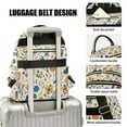 thumbnail image 3 of FORMRS Mini Backpack Purse for Women Quilted Travel Daypack Casual Shoulder Bag, Cute Animals, 3 of 7