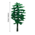 thumbnail image 3 of Fake Plants Clearance! Trees Miniature Model Scenery Plastic Green Mini Simulation Decoration 10*Miniature Tree Decoration, 3 of 6