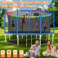 thumbnail image 5 of WOWLAND 12FT Trampoline for Kids and Adults 1200LBS Weight Capacity, Heavy Duty Outdoor Trampolines with Basketball Hoop and Enclosure Net, Wind Stakes for Backyard, Birthday Gift, 5 of 9
