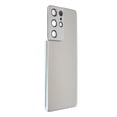 thumbnail image 1 of Replacement Back Cover Glass, Reliable Pre Cut Tape Professional Installation Stable Phone Rear Glass Door  for S21 Ultra 5G Black,Silver, 1 of 7
