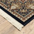 thumbnail image 3 of Oriental Weavers Masterpiece Area Rug - 1802B - 9'10" x 12'10" - in Navy/ Multi - Vintage Inspired, Stain Resistant, Family and Pet Friendly , Family, Dining, Living Room Rug, 3 of 3