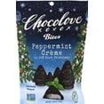 thumbnail image 2 of Chocolove Peppermint Cr me Trees in Dark Chocolate , 55% Cocoa , Festive Christmas Candy & Chocolates for Gifting , Crafted with Be ian Chocolate , Non-GMO, & Gluten-Free, 7.05 oz Pack, 2 of 4