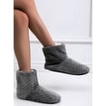 thumbnail image 6 of Woobling Womens Cosy Memory Foam Warm Bootie Slippers Furry Winter Slippers Boots, 6 of 7