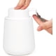 thumbnail image 1 of Dispensador de jabón blanco - Dispensador de jabón de cerámica para manos para baño Dispensador de jabón de manos líquido recargable para aceite esencial, jabón de loción, 1 of 5