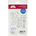 thumbnail image 2 of Doodlebug Clear Doodle Stamps-School Girl, School Days, 2 of 2