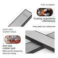 thumbnail image 6 of 4PCS Diamond Stones Grinding Blade Multi-Purpose Outdoor Sharpener Fixed Angle Sharpener to Making Correction Stones,4 x knife sharpener,Silver & Black, 6 of 7
