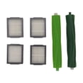 thumbnail image 4 of Vacuum Cleaner Replacement Parts, Main Roller Brushes Replacement Tear Resistent Strong Adsorption Capacity Easy To Maintain  For E5, 4 of 8