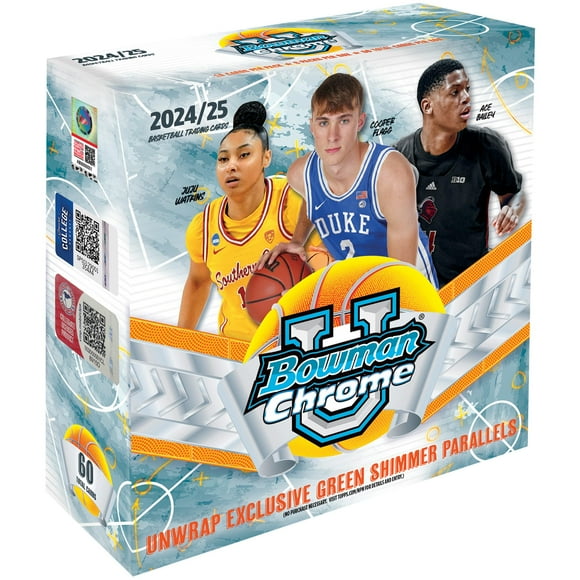 Tarjetas coleccionables de baloncesto Topps Bowman U Chrome 2024-25