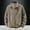 Khaki, variant on Men's Polar Lined Jacket Warm Full Zip Up Thick Jacket Soft Outwear Winter Coat with Zipper Pocket,For men in autumn and winter, there are warm, thickened jackets, warm jackets