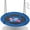 Blue-Rocket, variant on Goplus 40'' Flying Saucer Tree Swing Indoor Outdoor Play Set Swing for Kids Colorful