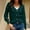 Green, variant on Babysbule Plus Size Womens Sweaters Women's Casual Solid Color Button Loose Knit Top Sleeve Cardigan Sweater V-Neck Sweater Women's Fashion