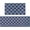 Navy, variant on Mindunm Modern Navy Kitchen Mat, 17" x 47" + 17" x 30", Non-Slip (2 Count)