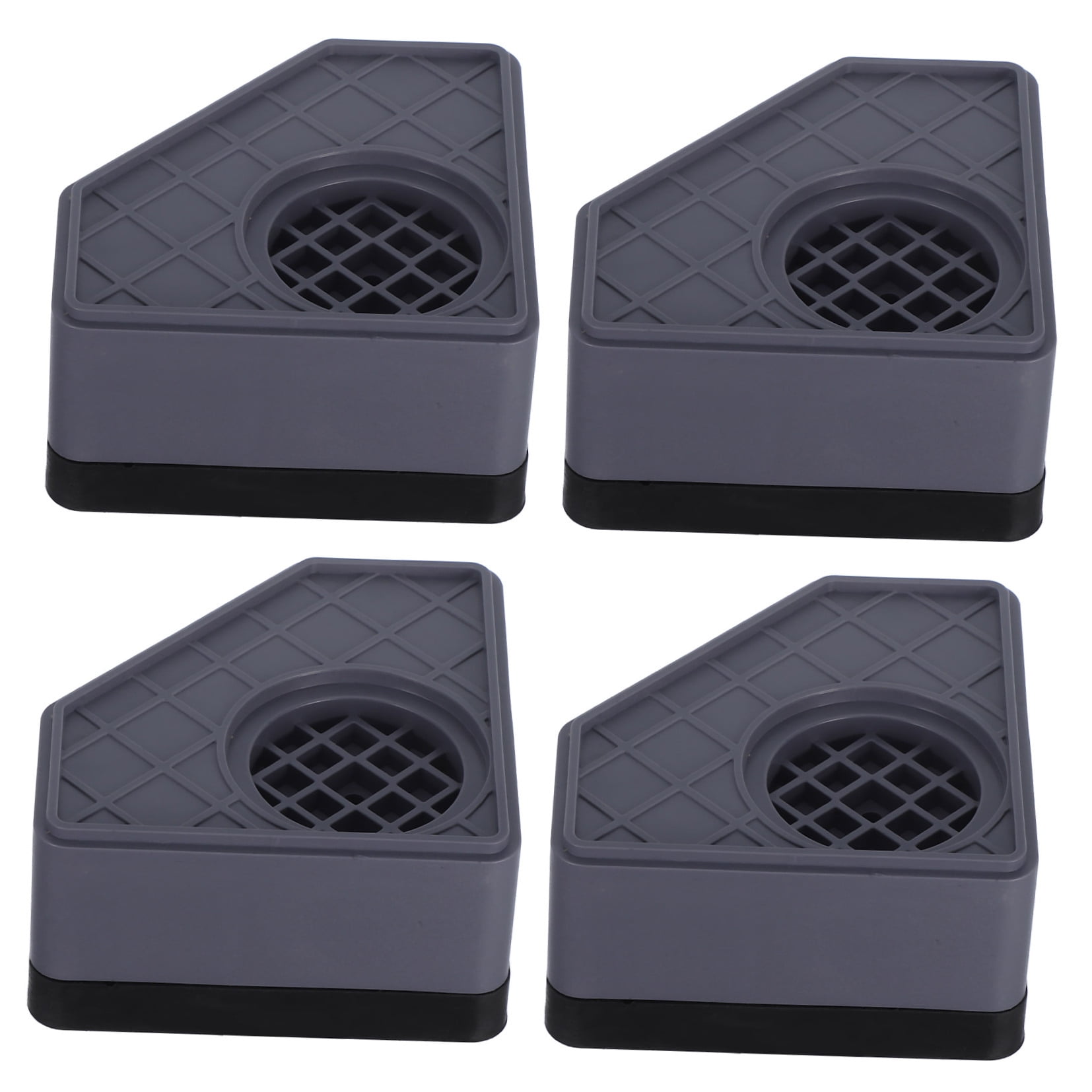 FRCOLOR 4pcs Washing Machine Shock Absorbing Pads Non Slip and Anti Vibration  Feet Pads  for Furniture and Appliances Anti Vibration Pads