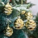 thumbnail image 3 of Xiao Hua 6 bolas navideñas irrompibles para árbol de Navidad, colgantes para decoración navideña, bodas, fiestas, 2,36 pulgadas, doradas., 3 of 4