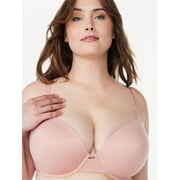 Joyspun Womens Smooth Push Up Bra, Sizes 34A to 40D