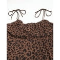 thumbnail image 4 of Moomaya Women Printed Mini Dress, Strappy Shoulders Tiered Short Summer Dress, 4 of 8