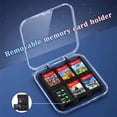 thumbnail image 4 of Game Storage Case Compatible with Nintendo Switch Games, Game Cards or TF Card, Portable Game Memory Card Storage, 4 of 6