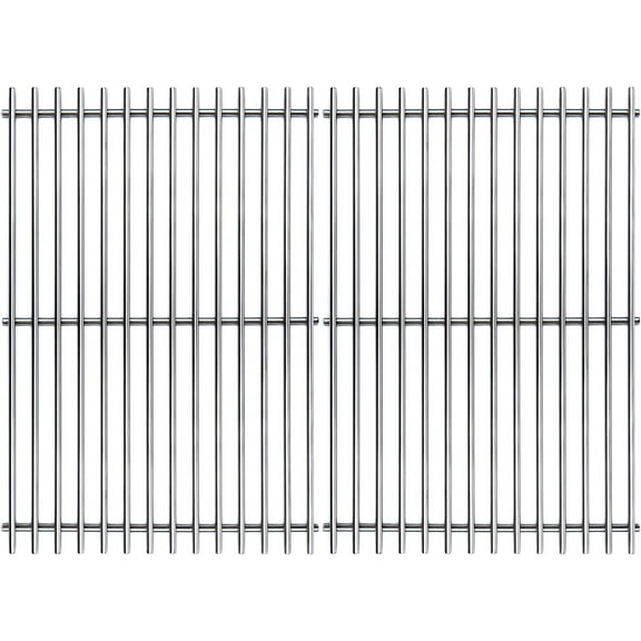 17.5" Gas Grill Grate for Weber Spirit 300 Series Grill, 7638 7639 Stainless Steel Cooking Grates Replacement for Weber Spirit 700, Silver/Gold/Platinum B & C, Genesis 1000-3500