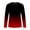 00&Red124, variant on Lullu Boys Swim Shirt Long Sleeve Rash Guard Gradient Quick Dry UPF50 Swim Top, Sizes 3-14