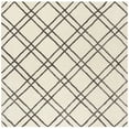 thumbnail image 2 of Safavieh Himalaya Maralyn Geometric Wool Area Rug, Ivory/Dark Gray, 6' x 6' Square, 2 of 7