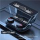 thumbnail image 2 of Injueey Auriculares inalámbricos M10 Pantalla LED de alta definición Auriculares 5.1 compatibles con Bluetooth Auriculares deportivos Cables de audio/vídeo M10/Negro, 2 of 6