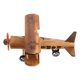thumbnail image 3 of GAXIRE Avión vintage de madera, pequeño avión de juguete, modelo de avión de madera, biplano, adorno para habitación de niños, hogar, mesa, decoración de guardería, 3 of 4
