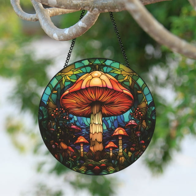 RKSTN a Pendant Hanging Wreath Colorful Circular Wall Decoration Window Decoration Festival Decorations 15cm