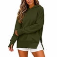 thumbnail image 5 of Hurxie Womens Oversized Hoodies Crewneck Sweatshirts Pullover Sweatshirts with Thumb Hole,Y2k Clothes,Fall Fashion Hooded, 5 of 6