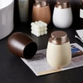 thumbnail image 7 of Bathroom Soap Dispenser Ceramic Foaming Soap Dispenser with Rose Gold Pump Refillable Lotion Dish, 7 of 7