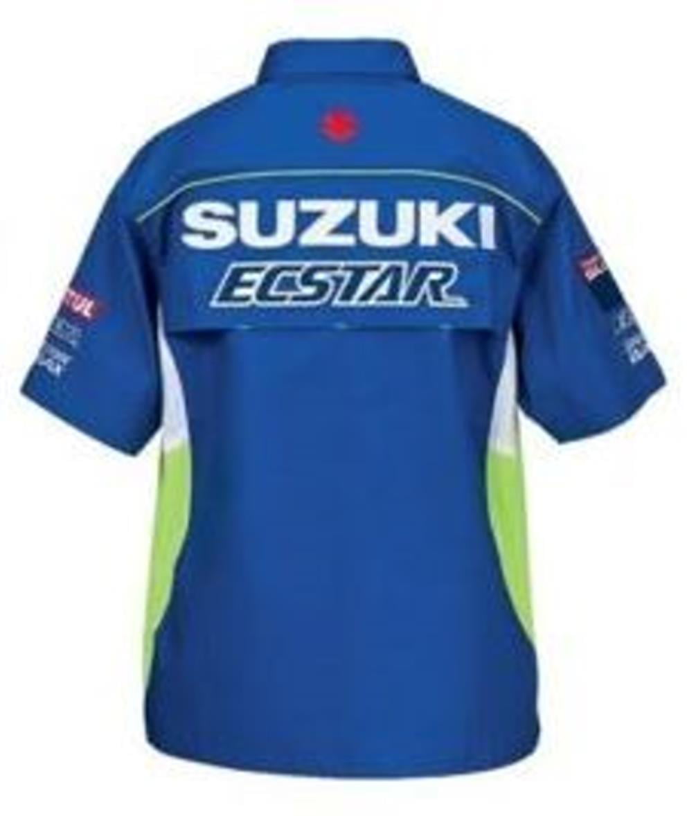 Suzuki MotoGP Ecstar Official Team Performance T-Shirt Blue 