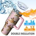 thumbnail image 5 of OBREWU German Shepherd Tumbler with Handle and Lid,German Shepherd 40oz Double Wall Vacuum Insulated Tumbler,Cups Gift for Women and Men, 5 of 7