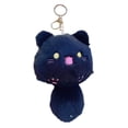 thumbnail image 4 of Colgante de muñeco de peluche Yinane llavero de animal de peluche suave negro, 4 of 8