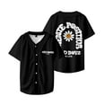 thumbnail image 2 of Junior H Shirt $ad Boy White Logo Merch Unisex Casual Short Sleeve Baseball Jersey, 2 of 3
