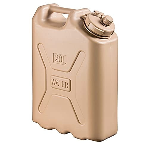 Recipiente de agua Scepter True Military, 19 L, sin BPA, arena