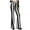 Black, variant on Womens within plus Size Pants Pants Stretch Stripe Flare Women Bottoms Bell High Trousers Waist Long Vertical Plus Size Pants