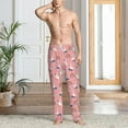 thumbnail image 2 of Hirioo cartoon goose rainbow for Men's PJ Pajama Pants Sleep Pants Men's Home Trousers with Pockets,S-3XL-Medium, 2 of 6