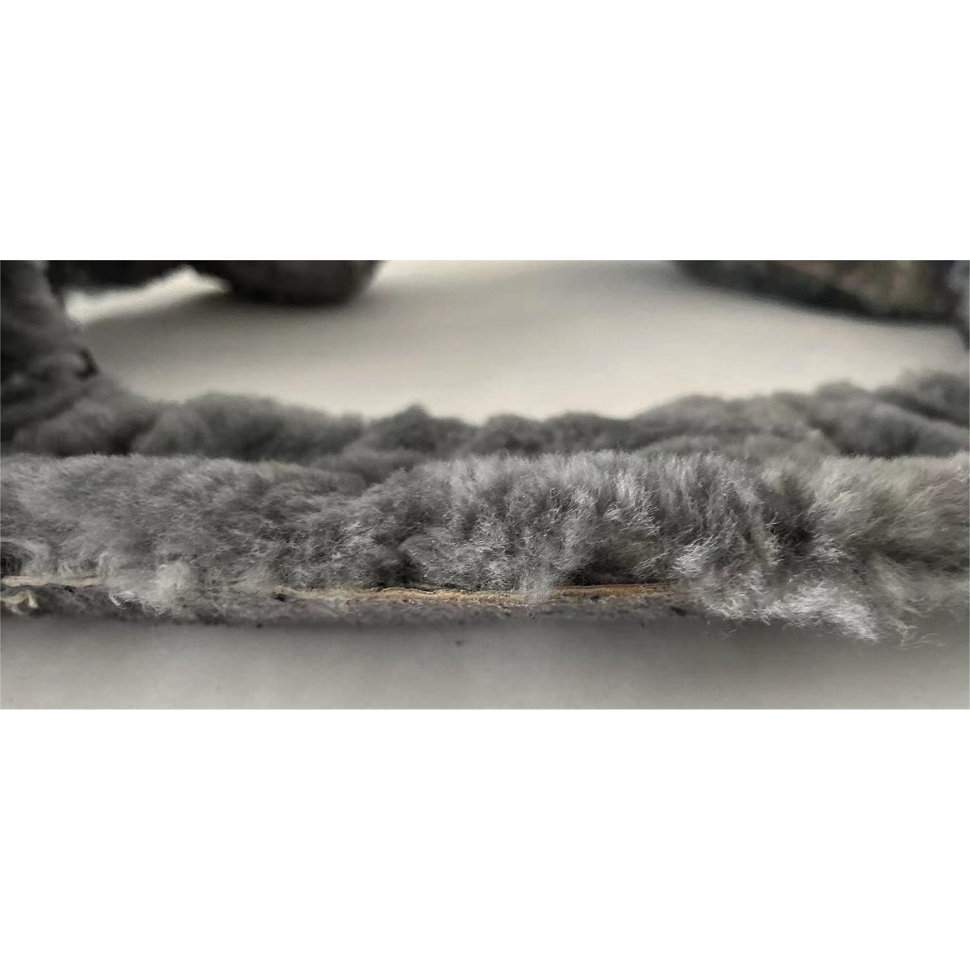 Designcovers Soft 100% Australian Genuine Sheepskin Steering Wheel Cover In Color Black - Fit All Steering Wheels From 14.5"-15" Diameter