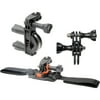 Vivitar Action Pro Series All-In-1 Bike Kit for GoPro & Action Cameras, Includes Handle Bar & Bike Seat Mount, Vented Helmet Mount