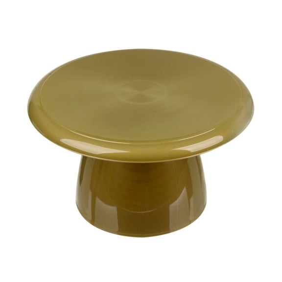 Round Mushroom Cake Stand, Detachable, Durable, Gold – Grupo Mirandinha