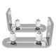 thumbnail image 1 of OUNONA 2Ud Guía Para Puerta De Inoxidable Plata Fijación Segura Y, 1 of 8