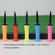 thumbnail image 4 of Tees De Golf Deporte Elástico Suministros Multicolores Ejercicios Profesionales Titular De La Bola Ayudas Prácticas Para El Entrenamiento Guardurnaity OD003818-00, 4 of 5