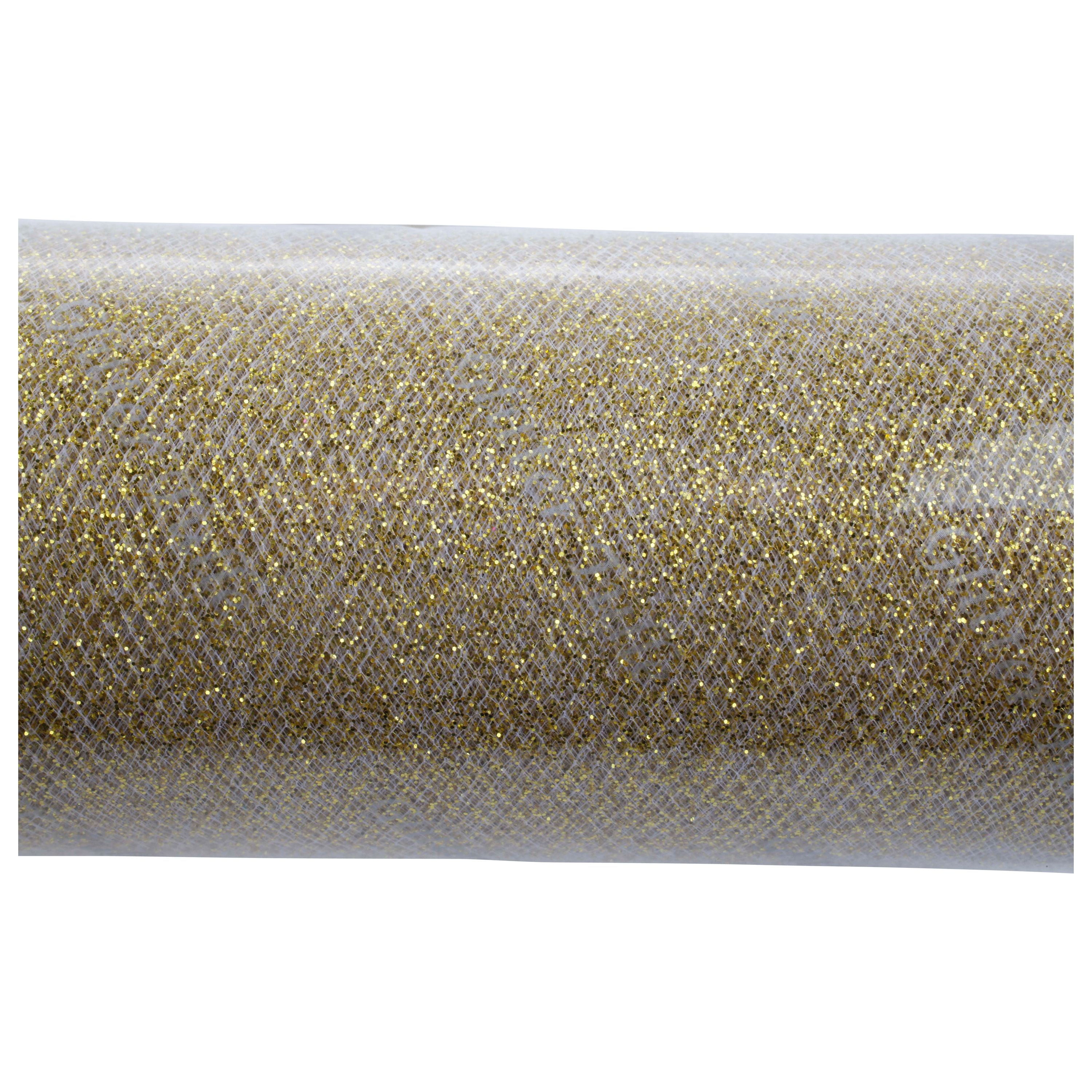 Gold Tulle Spool, 65yd