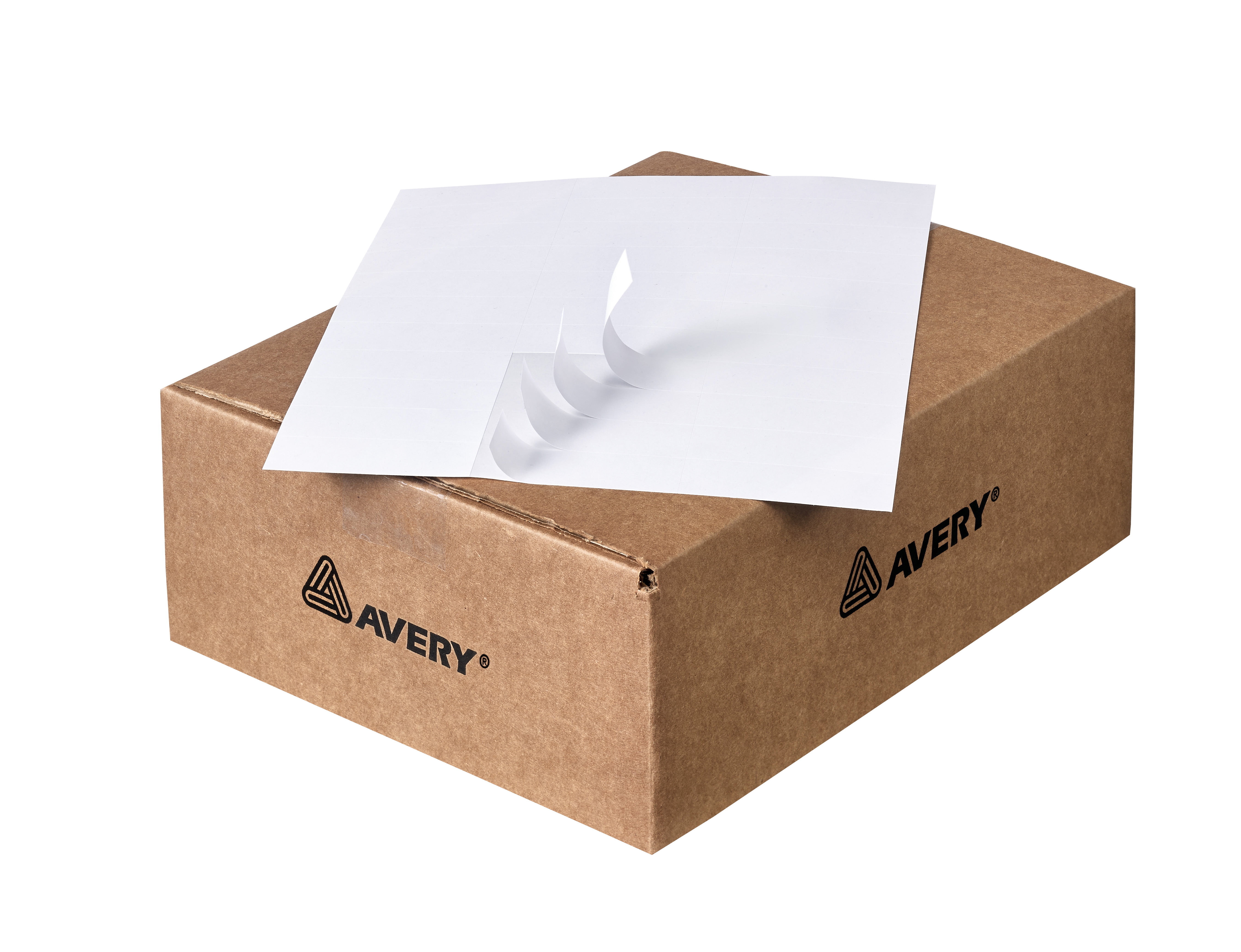 Avery Address Labels for Copiers, Permanent Adhesive, 1" x 213/16