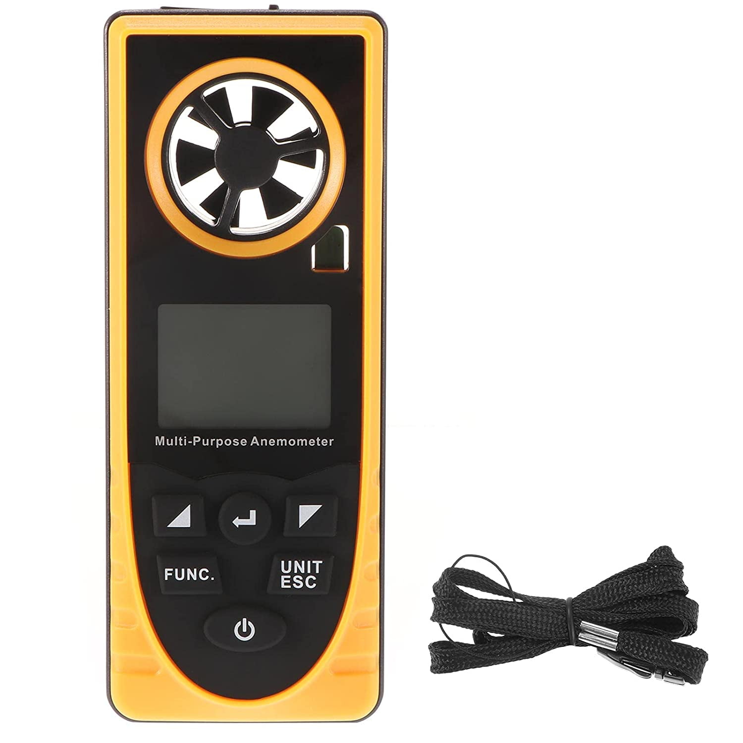 Anemometer, 8 in 1 Handheld Digital Anemometer with LCD Display