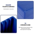 thumbnail image 5 of Square Plastic 10 Coin Capacity Holder Slab Storage Box Case Fit for PCCB NGC PCGS, 5 of 5