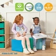 thumbnail image 6 of ECR4Kids SoftZone Cozy Cube with Handle Seating Set, Classroom Essentials, Contemporary, 5-Piece, 6 of 8