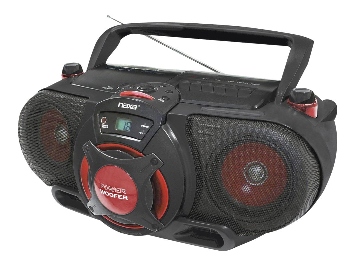 Naxa NPB-259 - Boombox - Black - Walmart.com - Walmart.com