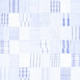 thumbnail image 1 of Ahgly Company Machine Washable Indoor Square Solid Blue Modern Area Rugs, 5' Square, 1 of 4