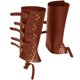 thumbnail image 1 of Botas de cuero de PU para caballero, estilo punk, con cubierta para zapatos, hebilla de cinturón, 1 of 5