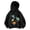 00-Black#1335, variant on Kiijoy Girls Dinosaur Hoodie Cute Graphic Loose Pullover Sweatshirt, Black, Sizes 4-5T
